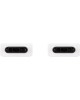 SAMSUNG Кабель EP-DA705BWRGRU USB Type-C (m)-USB Type-C (m) 1м белый (упак.:1шт)