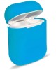 SMARTBUY Силиконовый кейс для TWS наушников AirPods, голубой (SBECASE-001S-BU)/60