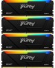 KINGSTON Память DDR4 4x8GB 3600MHz KF436C17BB2AK4/32 Fury Beast RGB RTL Gaming PC4-28800 CL17 DIMM 288-pin 1.35В kit single rank с радиатором Ret