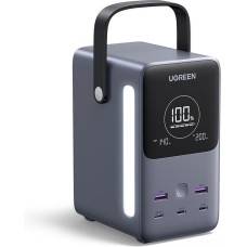 UGREEN Внешний аккумулятор PB770 (25286) 48000mAh 300W Fast Charging Power Bank. Цвет: серый