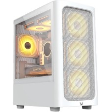 FORMULA Корпус Air Mesh G3 белый без БП mATX 7x120mm 5x140mm 2xUSB2.0 1xUSB3.0 audio bott PSU