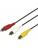 Кабель RCA REXANT (17-0204) ШНУР 3 RCA - 3 RCA - 3 м