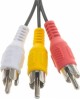 Кабель RCA REXANT (17-0204) ШНУР 3 RCA - 3 RCA - 3 м