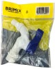 Кран водоразборный BRIMIX 588 Кран водоразборный 3/4н, металлокерамика из высокопрочного пластика АБС-БЕЛЫЙ