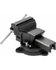 Тиски KRANZ (KR-12-5101) Тиски слесарные 100мм, поворотные, с наковальней
