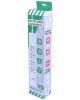 POWERCUBE Сетевой удлинитель PC-6-2M, 1.9м, белый