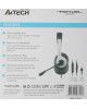 A4TECH Гарнитура Fstyler FH100U, для компьютера, накладные, проводные, белый / черный [fh100u (panda)]