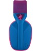 LOGITECH Гарнитура игровая G435, для компьютера и игровых консолей, накладные, Bluetooth/радио, голубой / розовый [981-001065]