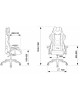 Кресло компьютерное игровое ZOMBIE Кресло игровое VIKING 4 AERO, на колесиках, ткань/экокожа, красный/красный [viking 4 aero red]
