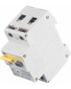 IEK Выключатель автом. дифф. тока АВДТ 32 (MAD22-5-025-C-30) 25A тип C 6kA 30мА A 1П+Н 230В 2мод бел