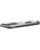 A4TECH Клавиатура Bloody S98 Pixels Green, USB, без русского алфавита, белый бежевый