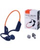 CREATIVE Наушники Outlier Free Plus, Bluetooth, накладные, оранжевый/синий [51ef1081aa002]
