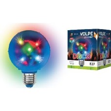 Светильники-проекторы VOLPE (UL-00002761) ULI-Q308 1,5W/RGB/E27 ДИСКО ШАР 3D