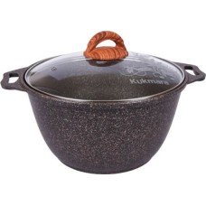 Кастрюля КУКМОР кго32а а/пр литая 3,0л стекл/кр Granit ultra original