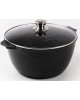 Кастрюля МЕЧТА 41802 Гранит black 1л