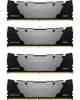 KINGSTON Память DDR4 4x16GB 3200MHz KF432C16RB12K4/64 Fury Renegade Black RTL Gaming PC4-25600 CL16 DIMM 288-pin 1.35В dual rank с радиатором Ret