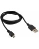 Дата-кабель REXANT (18-4402) Кабель USB-mini USB/PVC/black/1m/REXANT