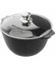 Кастрюля МЕЧТА 41802 Гранит black 1л