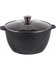 Кастрюля МЕЧТА 41802 Гранит black 1л