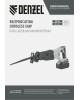 Пила сабельная DENZEL Пила сабельная аккумуляторная бесщет BRC-120, 18В Li-Ion 28460