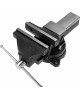 Тиски KRANZ (KR-12-5102) Тиски слесарные 150мм, поворотные, с наковальней