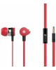 OKLICK Наушники HS-S-210, 3.5 мм, внутриканальные, красный d1r