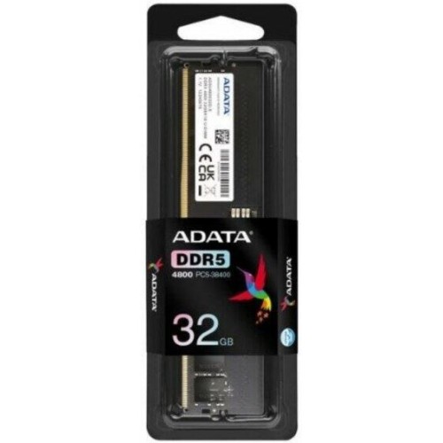 A-DATA Память DDR5 32GB 4800MHz AD5U480032G-S RTL PC5-38400 CL40 DIMM 288-pin 1.1В single rank Ret A-DATA Память DDR5 32GB 4800MHz AD5U480032G-S RTL PC5-38400 CL40 DIMM 288-pin 1.1В single rank Ret