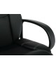 Кресло компьютерное БЮРОКРАТ Кресло руководителя CH-839 черный Leather Black эко.кожа крестов. пластик