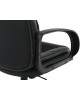 Кресло компьютерное БЮРОКРАТ Кресло руководителя CH-839 черный Leather Black эко.кожа крестов. пластик