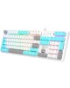 A4TECH Клавиатура Bloody S510N, USB, белый [s510n (icy white )]