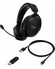 HYPERX Гарнитура игровая Cloud Stinger 2 wireless black, для компьютера и игровых консолей, мониторные, радио, черный [676a2aa]