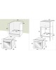 HOTPOINT Духовой шкаф FE8 821 H BL, черный