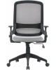 Кресло компьютерное CACTUS Кресло CS-MC313-BKGY, на колесиках, сетка/ткань, серый