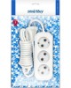 Удлинитель без заземления SMARTBUY (SBE-10-3-07-N) 3 гнз х 7,0 м (10А/2.2кВт, ПВС 2х1.0)