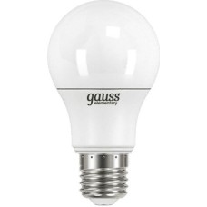GAUSS Лампа светодиодная Elementary 7Вт цок.:E27 груша 220B 3000K св.свеч.бел.теп. A60 (упак.:10шт) (23217A)