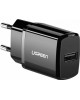 UGREEN Сетевое зарядное устройство ED011 (50459) USB-A Wall Charger 1 порт 10W. Цвет: черный