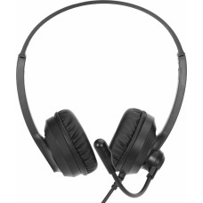 OKLICK Наушники с микрофоном Оклик HS-M500 черный 1.8м накладные оголовье (1900379)