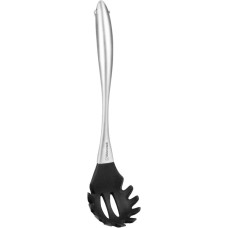 RONDELL Ложка для спагетти Schick RD-639 черный/стальной упак.:картонная подложка