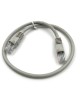 BURO Патч-корд UTP 4 пары cat.5E CCA molded 0.25м серый RJ-45 (m)-RJ-45 (m)