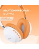 Наушники MORE CHOICE (4610196406225) HW34S White Orange