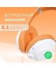 Наушники MORE CHOICE (4610196406225) HW34S White Orange
