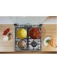 GORENJE Плита Комбинированная GK5C60SJ серый (без крышки) реш.сталь