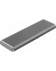 AGESTAR Внешний корпус SSD 31UBNV1C NVMe USB3.1 алюминий серый M2 2280 M-key