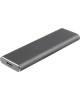 AGESTAR Внешний корпус SSD 31UBNV1C NVMe USB3.1 алюминий серый M2 2280 M-key