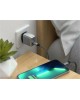 SATECHI Сетевое зарядное устройство 20W USB-C PD Wall Charger. Цвет серый космос