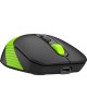 A4TECH Мышь Fstyler FG10CS Air черный/зеленый оптическая 2000dpi silent беспров. USB для ноутбука 4but (FG10CS AIR SPORTS GREEN)