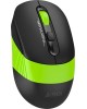 A4TECH Мышь Fstyler FG10CS Air черный/зеленый оптическая 2000dpi silent беспров. USB для ноутбука 4but (FG10CS AIR SPORTS GREEN)