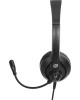 OKLICK Наушники с микрофоном Оклик HS-M500 черный 1.8м накладные оголовье (1900379)