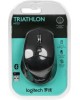 LOGITECH Мышь M720 Triathlon черный оптическая 1000dpi беспров. BT/Radio USB 6but (910-004794)
