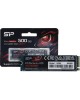 SILICON POWER SSD накопитель M-Series UD85 SP500GBP44UD8505 500ГБ, M.2 2280, PCIe 4.0 x4, NVMe, M.2